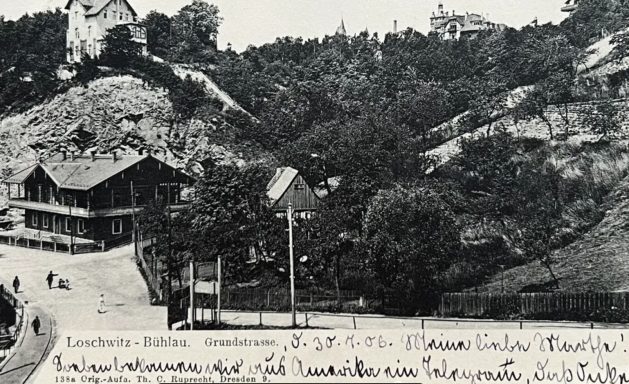 Das alte Schweizerhaus um 1906
